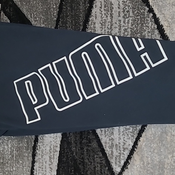 PUMA DRYCELL CROPPED SPORT LIFESTYLE RUCHED CROPPED LEGGINGS - Picture 2 of 13